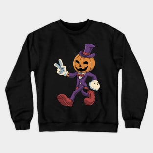 Funny Pumpkin Halloween Crewneck Sweatshirt